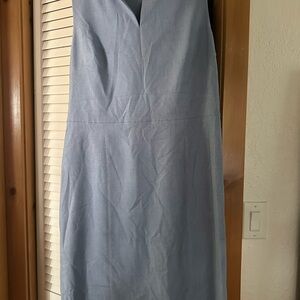 Banana Republic Light Blue Midi Dress